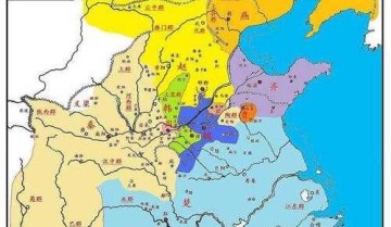 秦朝统一之前的地图（秦朝历史地图）