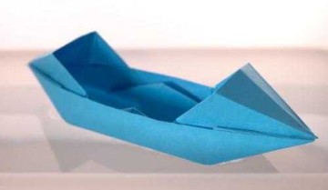手工制作纸船步骤（纸船的手工做法）